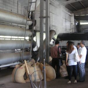 Continuos raw cashew steaming machinery